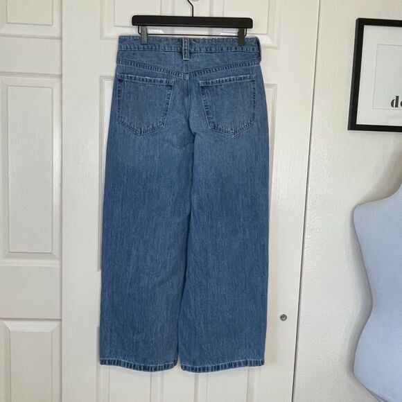 Hollister Low-Rise Super Baggy Jeans Size 28 / 6 - Picture 3 of 11